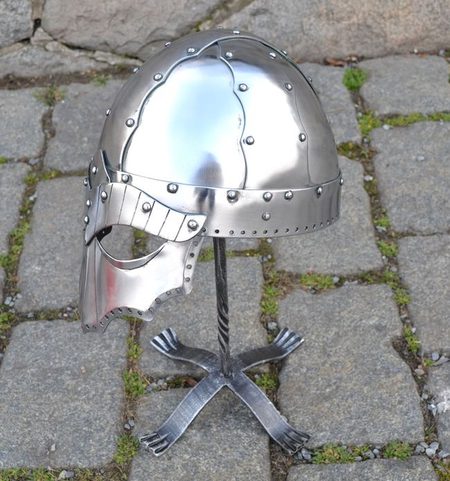 STEINAR, VIKING HELMET, POLISHED