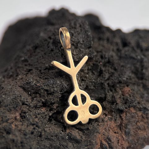 HISTORICAL PENDANT V, BRONZE AGE, BRONZE