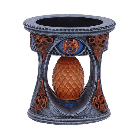 ANNE STOKES DRAGON HEART TEA LIGHT HOLDER 6CM