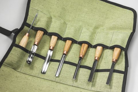 WOOD CARVING SET OF 7 CHISELS SC03