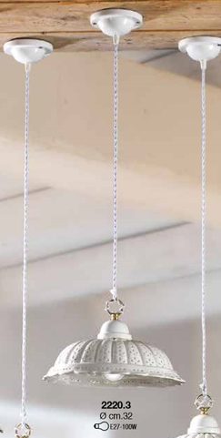 LIVIA CERAMIC PENDANT LAMP 2220-3