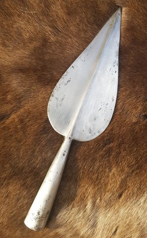 WIDE CELTIC SPEAR HEAD, BOHEMIA