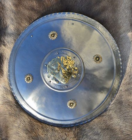 MEDUSA, ANCIENT DECORATIVE SHIELD