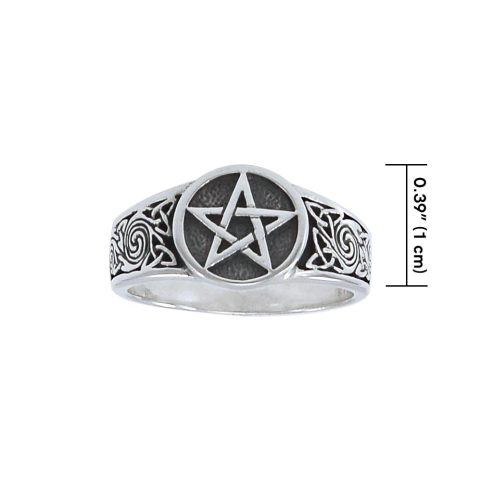 WICCAN SILVER RING