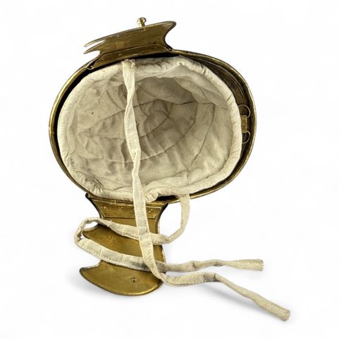 CELTIC HELMET MONTEFORTINO, BRASS, REPLICA