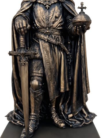STATUETTE CHARLES IV. 24CM