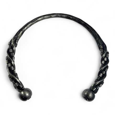 CUBIC, HAND FORGED TORC