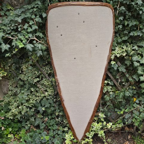 MANDLE NORMAN SHIELD, LINEN COVERED