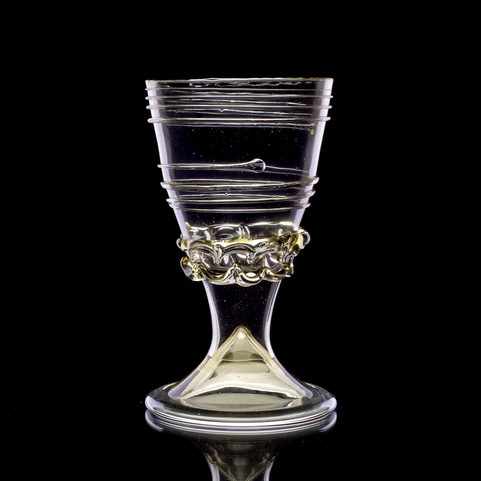 MEDIEVAL GOBLET, 14TH CENTURY, FRANCE
