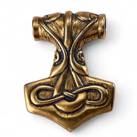 TÓR, THORS HAMMER, PENDANT, BRONZE
