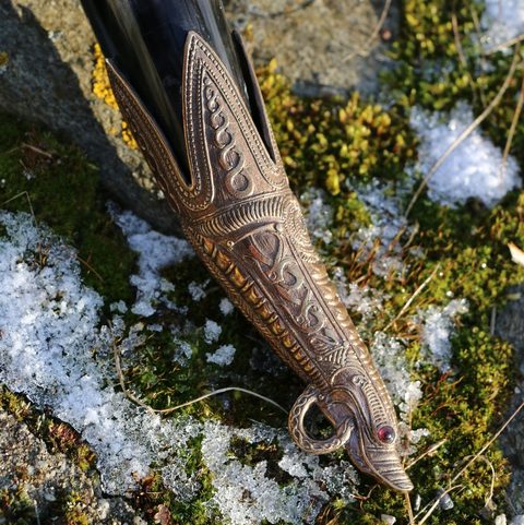 BORRE, ENGRAVED DRINKING HORN, DELUXE EDITION