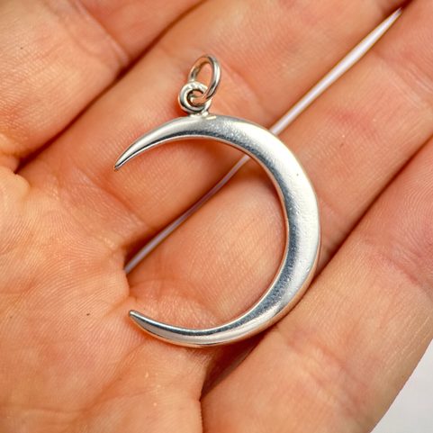 MOND, SILBER-ANHÄNGER AG 925