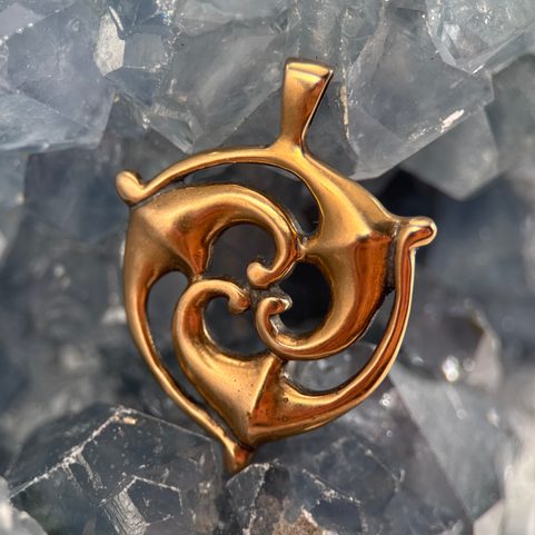 TRISKELION, SOUTHERN GALIA, PENDANT, BRONZE
