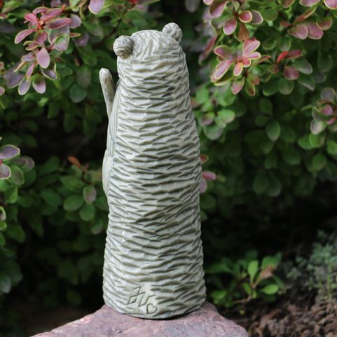 VELES, SLAVIC GOD, STATUETTE ARTIFICIAL STONE
