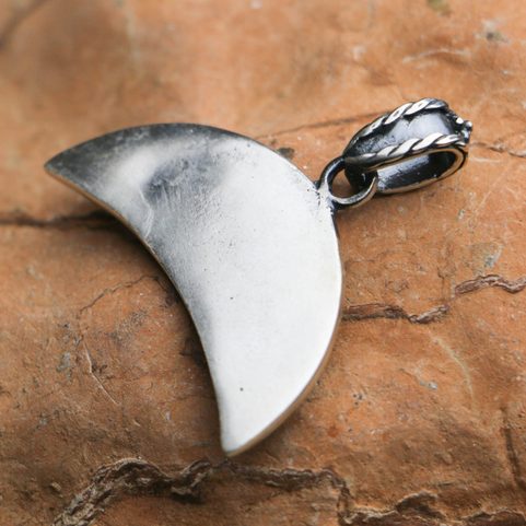 LUNA SLAVIC WOMEN'S PENDANT, GOLD-PLATED SILVER