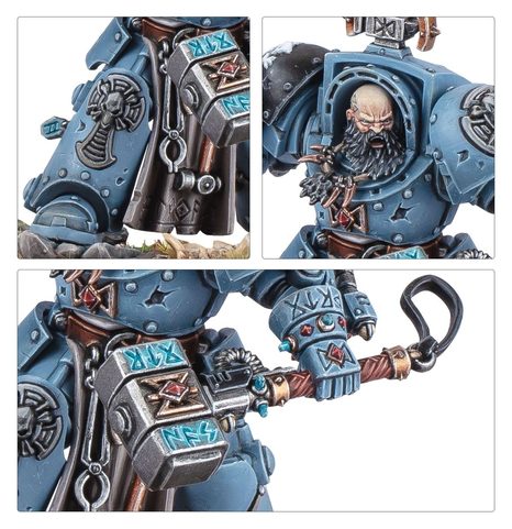 WARHAMMER 40K: SPACE WOLVES - ARJAC ROCKFIST