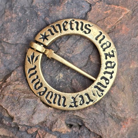 MEDIEVAL BROOCH, 1350 - 1450, FRANCE