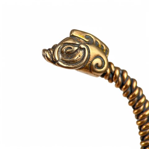 PICTISH BOAR BRACELET, BRONZE
