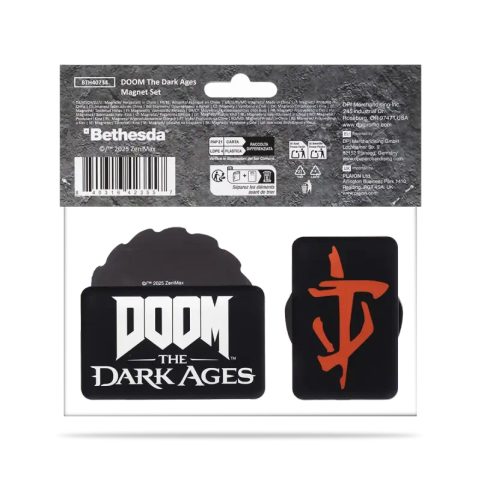 SET OF MAGNETS DOOM: THE DARK AGES - ICONS, 4 PCS