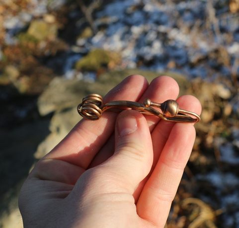 CELTIC FIBULA, LA TÈNE CULTURE, BRONZE