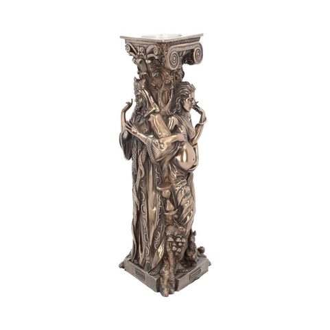TRIPLE GODDESS TEALIGHT HOLDER