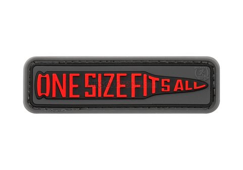 ONE SIZE FITS ALL RUBBER PATCH COLOR