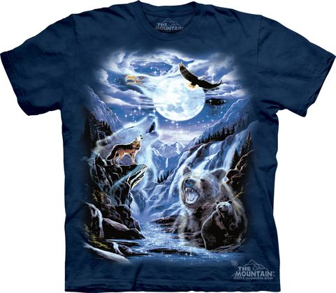 ANIMAL SPIRITS, THE MOUNTAIN, T-SHIRT
