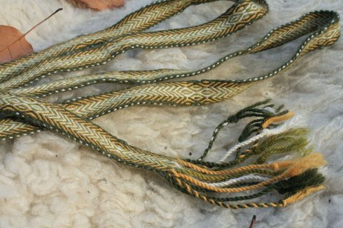 TABLET-WOVEN BELT, 250 CM