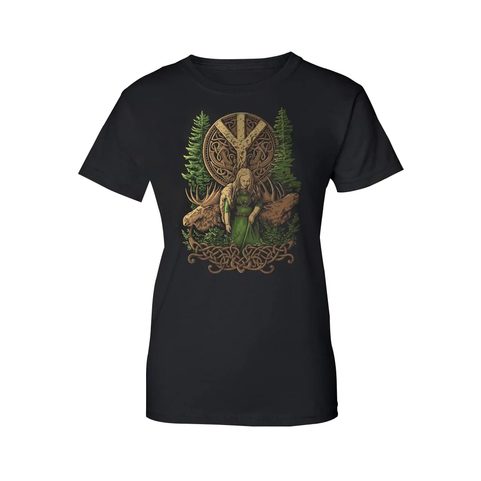 ALGIZ, LADIES' T-SHIRT, COLOURED