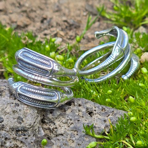 SCANDINAVIAN RING, NORDRUP - RINGSTED, DENMARK, SILVER 925/1000