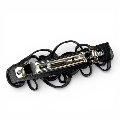 FERMOIR POUR CHEVEUX AUX YEUX ROUGES