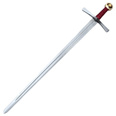 HUBALD, MEDIEVAL ONE-HANDED SWORD, BLUNT
