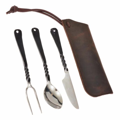 MEDIEVAL SET - FORK, KNIFE AND SPOON
