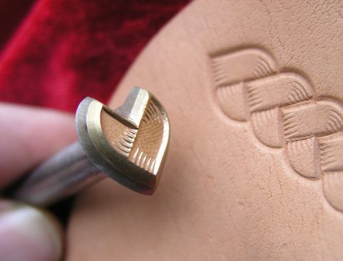 BRAID, LEATHER STAMP