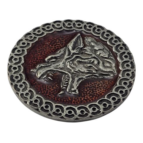 SLAVIC WEREWOLF, PENDANT, ZINC, ENAMEL