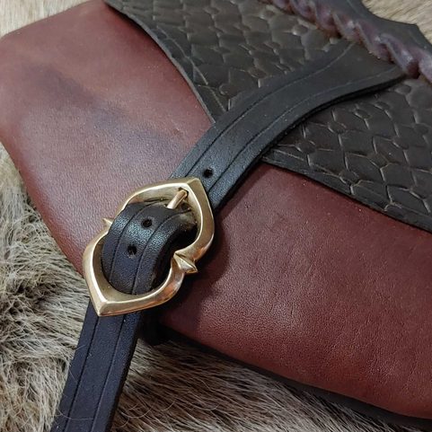 HUBERTUS, MEDIEVAL LEATHER POUCH