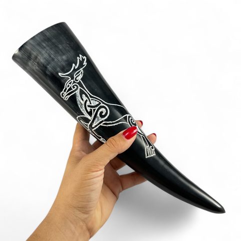 FIANNA CELTIC DEER, DRINKING HORN 0.3 L