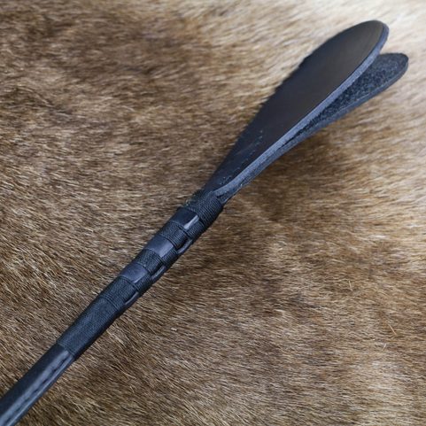 LEATHER PADDLE, BLACK