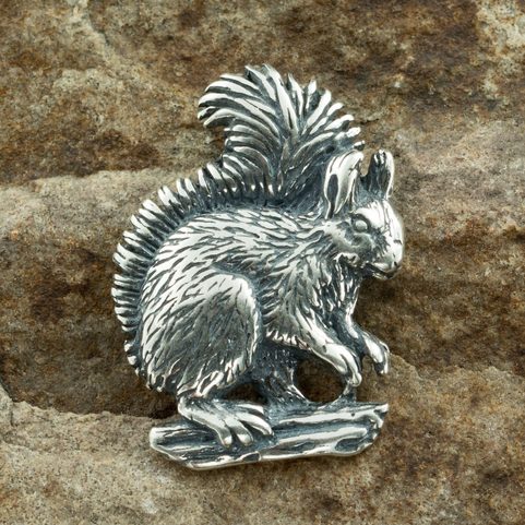EICHHÖRNCHEN, SILBER-ANHÄNGER AG 925