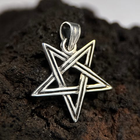 BAPHOMET, PENDENTIF ARGENT 925