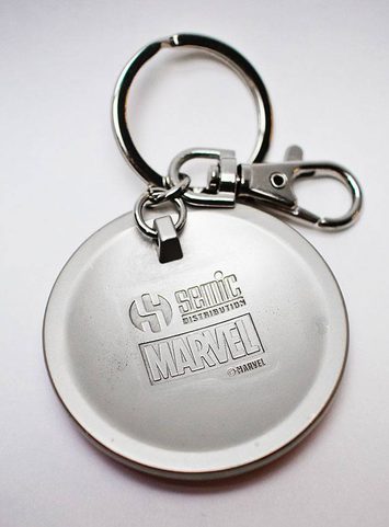 MARVEL COMICS METAL KEYCHAIN CAPTAIN AMERICA SHIELD