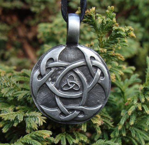 CELTIC KNOT OF LIFE, CASTED PENDANT