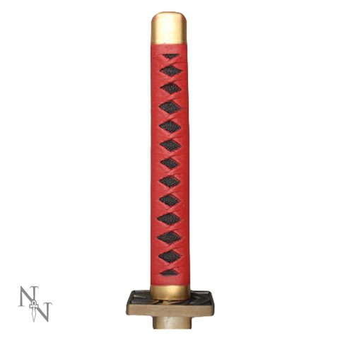 KATANA, RED 99 CM, PLASTIC SWORD