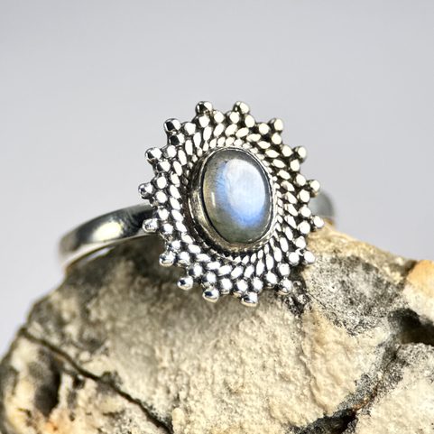 OLYMP, RING, LABRADORITE, SILVER 925/1000