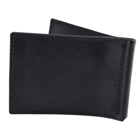 GLADIATOR, LEATHER WALLET - BLACK