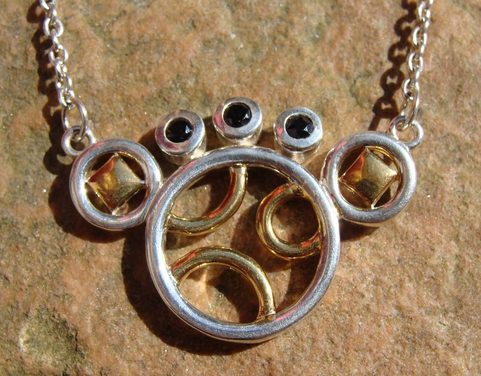 EXTRATERRA, SILVER NECKLACE, AG 925, 11 G