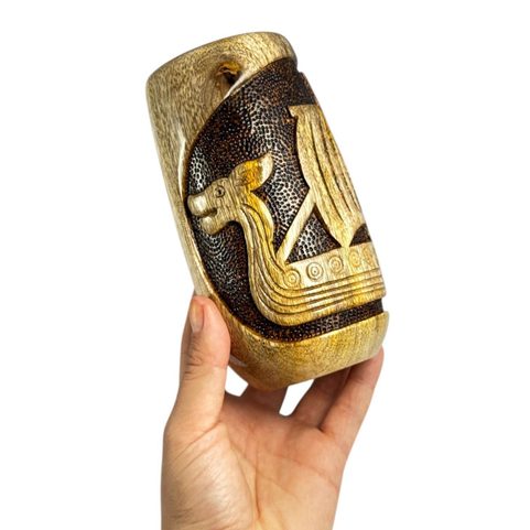 DRAKKAR, WOODEN CUP