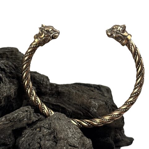 CAITLIN, CELTIC CAT, BRACELET, BRONZE