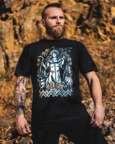 MORANA - DÉESSE DE LA MORT, T-SHIRT HOMMES, COLORÉ