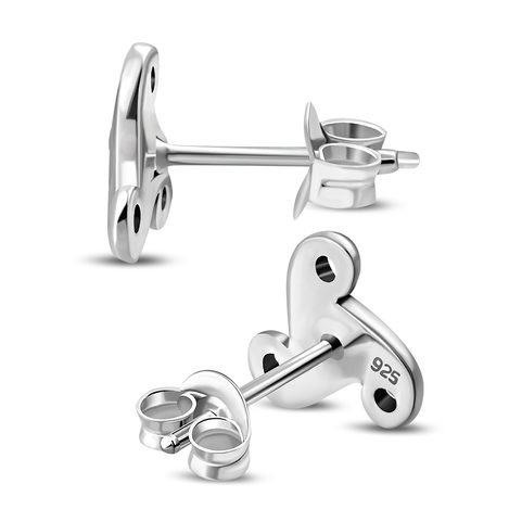 CELTIC TRISKEL, SILVER EARRINGS 925/1000